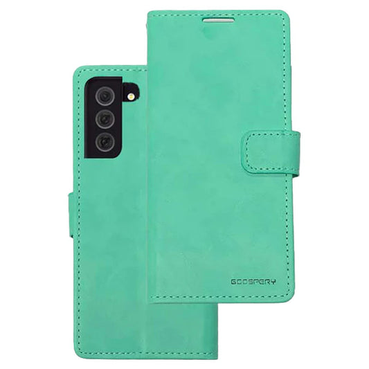 Bluemoon Wallet case for Samsung A34 Teal.