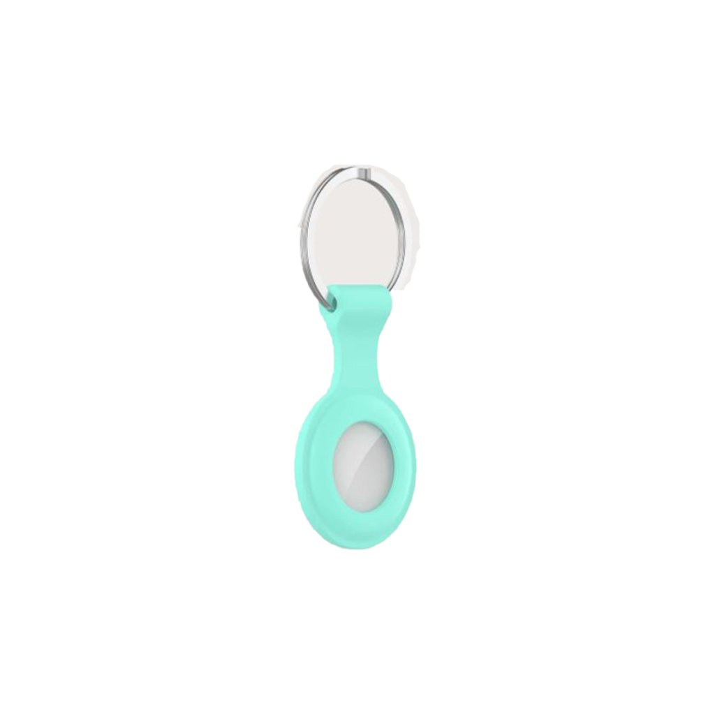 Silicone iTag in Teal Green.