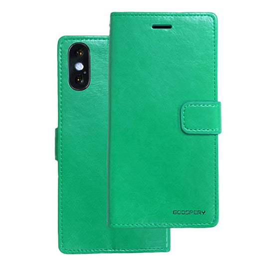 Iphone XR Bluemoon teal wallet