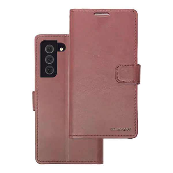 Bluemoon Wallet case for Samsung A34 Wine.
