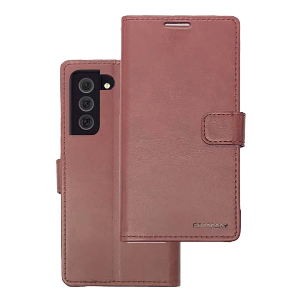 bluemoon wallet case for Samsung s21 Plus wine.