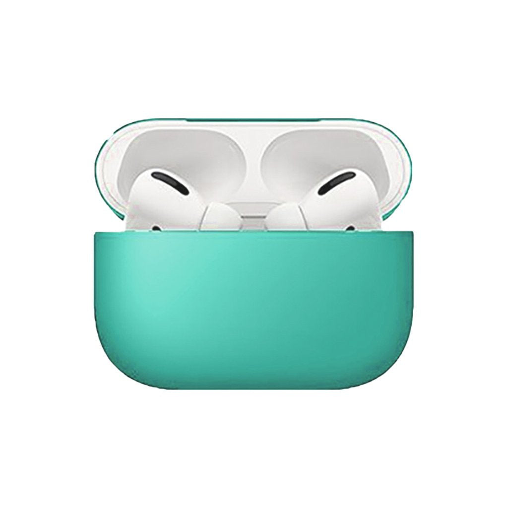 High quality silicone airpods pro case in Teal