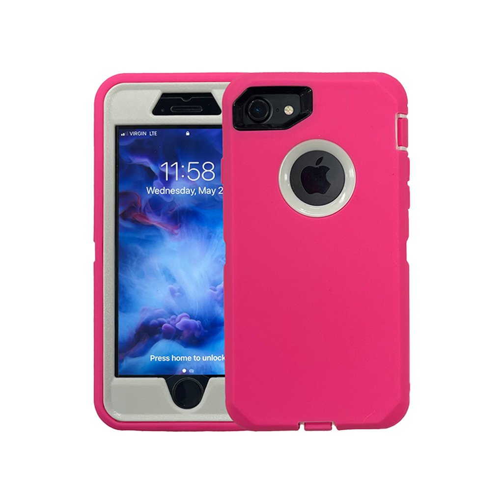 iPhone 7/8/SE 2020 hot pink defender AM