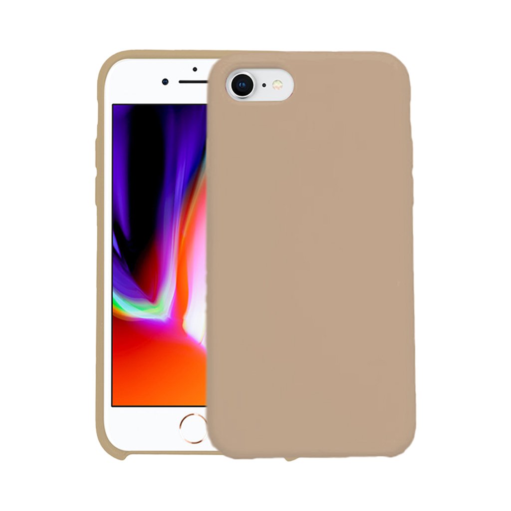 iPhone 7/8/SE 2020 silicon in sand pink