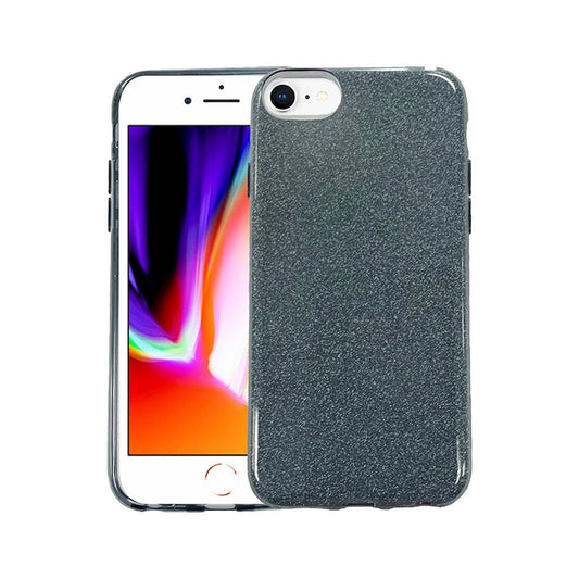 iPhone 7/8/SE 2020 sparkly case black