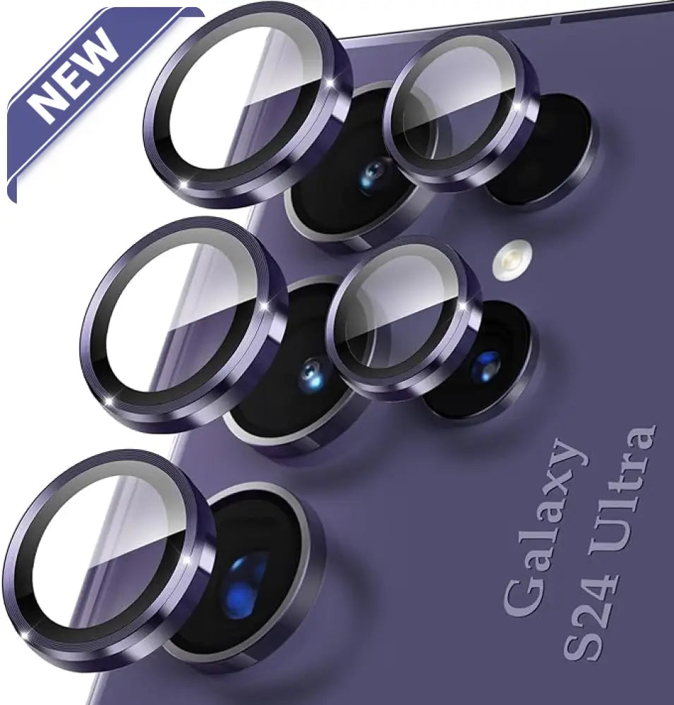 Camera Ring Protector For S24 Ultra Purple.