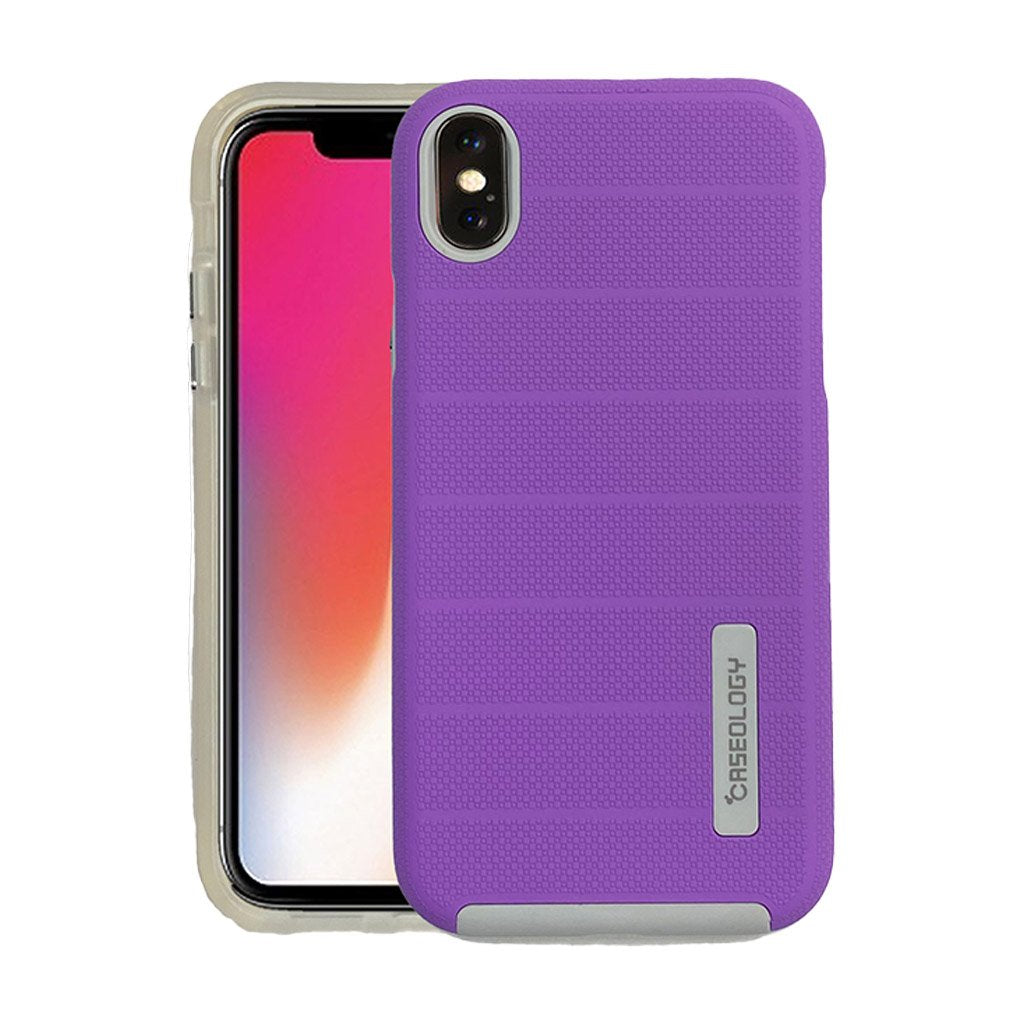 iPhone X/XS caseology purple case