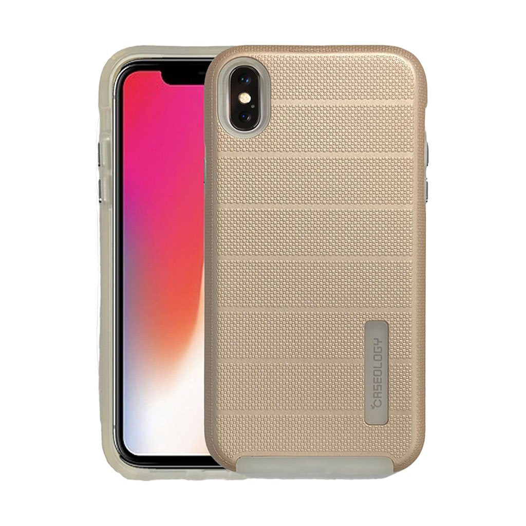 iPhone XSmax caseology case rose gold