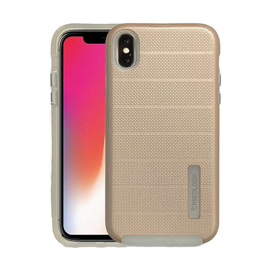 iPhone XS caseology case rose gold