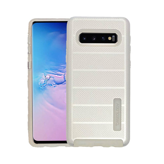 Samsung S10E caseology silver case