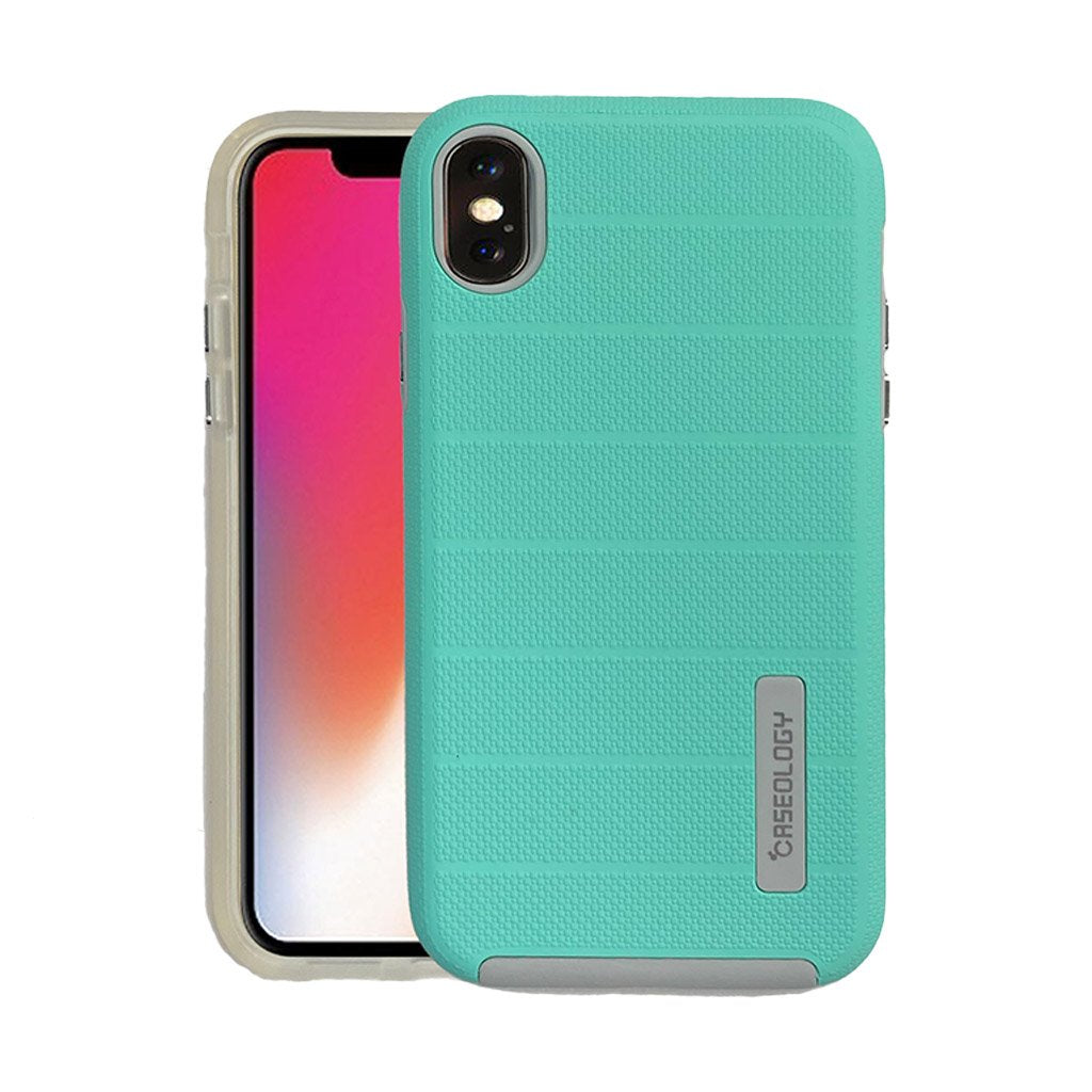 iPhone XR caseology teal case