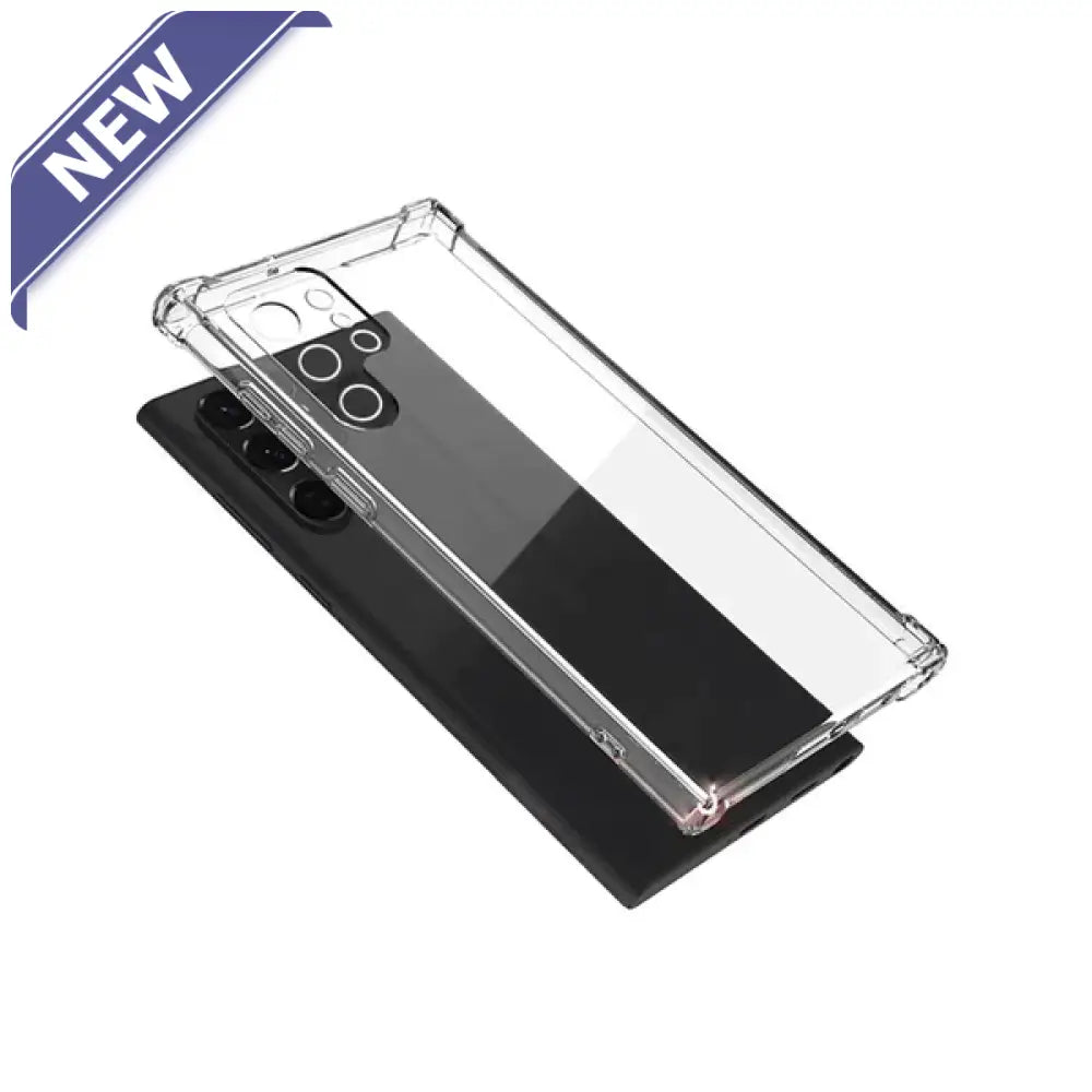 Clear Gel Pc Tpu With Edge Bumper For Samsung S24.