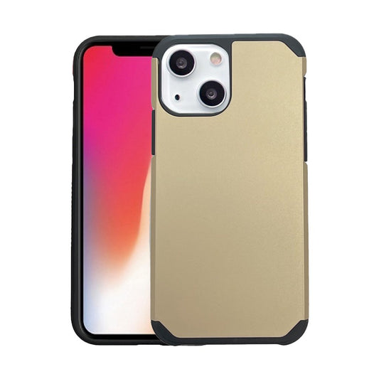 Classic slim armour case for iPhone 14/13 gold.