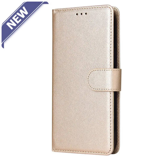 Leather Wallet For Samsung S24 Plus Rose Gold. Cases