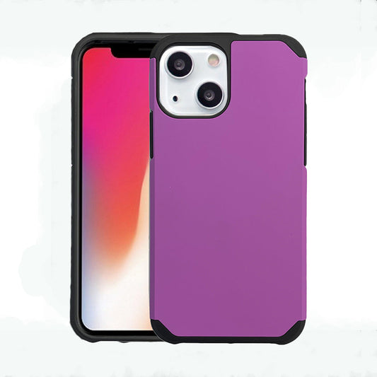 Classic Slim Armour Case for iPhone 15 Plus Purple.