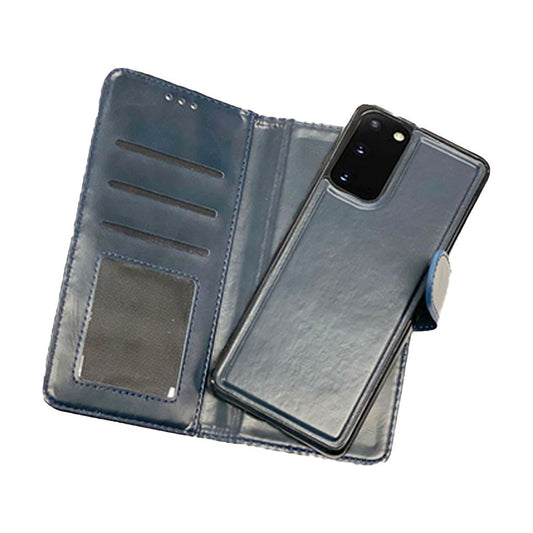 Navy Samsung S20 magnetic wallet