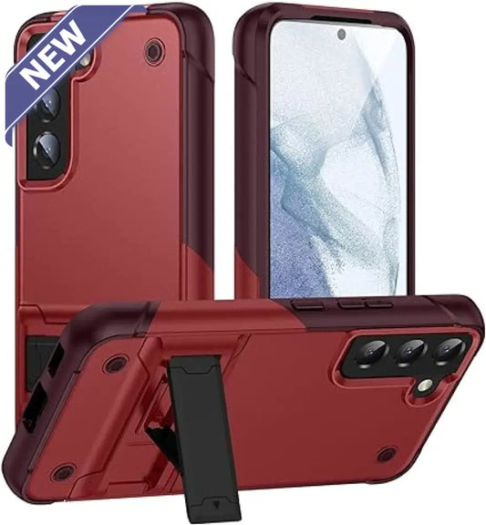 Ocs Hard Case With Stand For Samsung S24 Plus Red. Cases