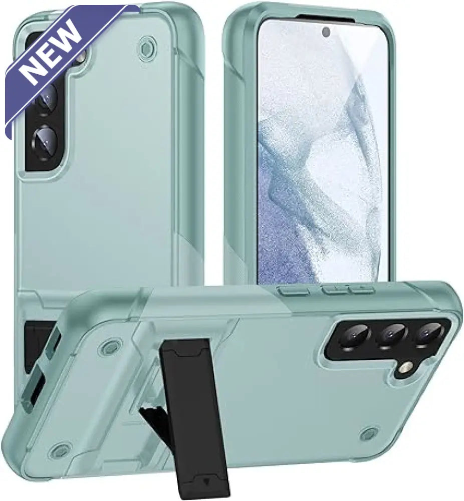 Ocs Hard Case With Stand For Samsung S24 Plus Teal. Cases