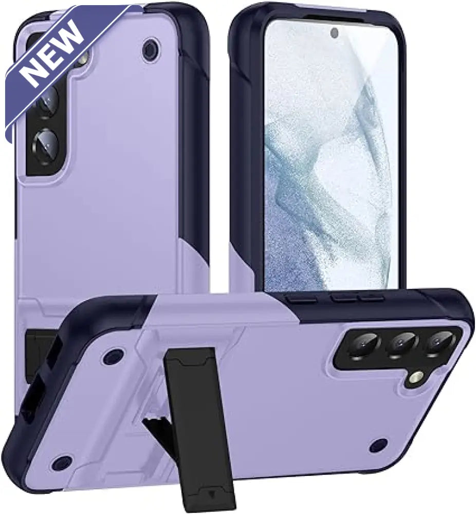 Ocs Hard Case With Stand For Samsung S24 Purple. Cases