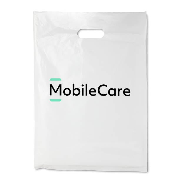 Premium MobileCare Logo Plastic Bags 9*12