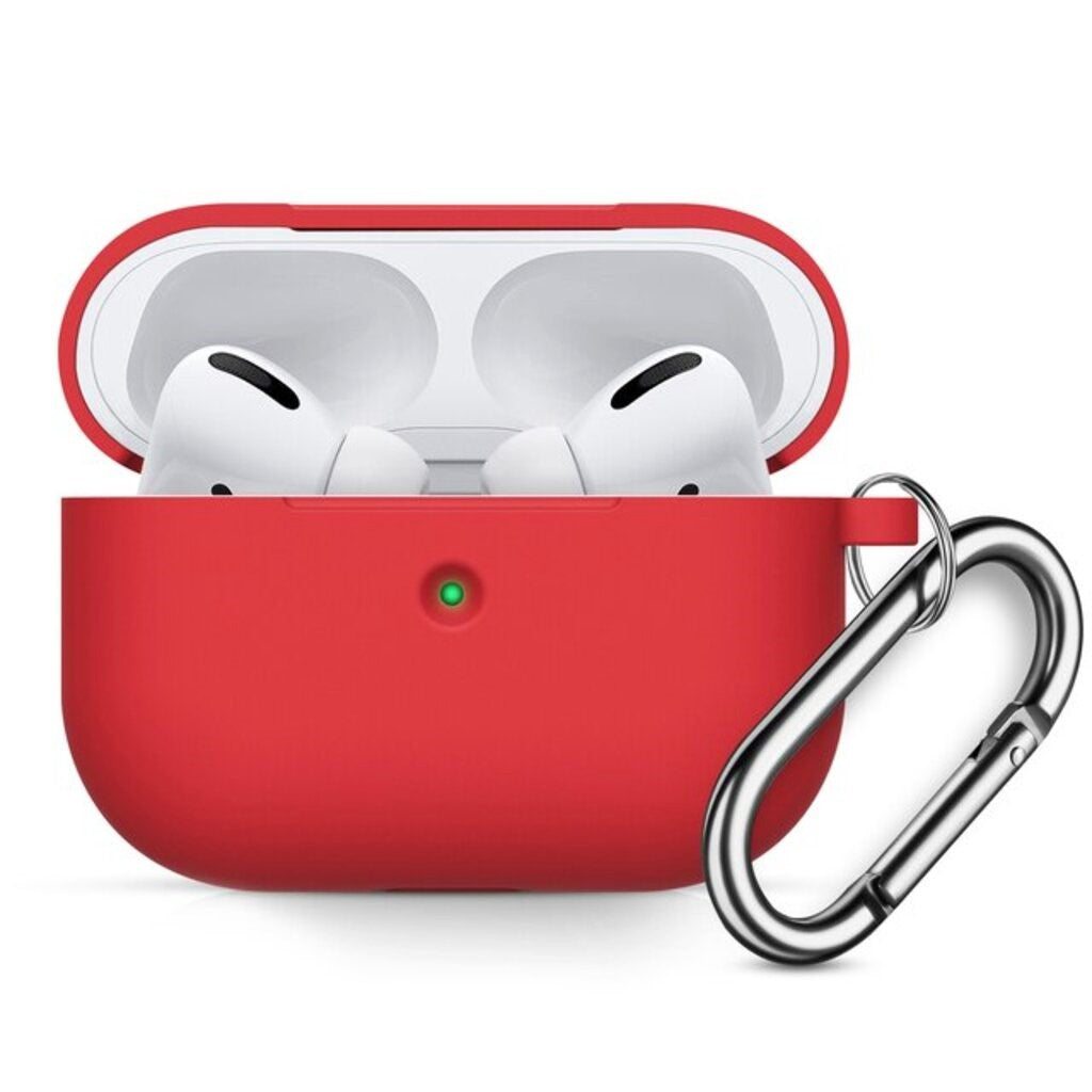 Silicone case for Airpods Pro 1st Gen / 2nd Gen Red.