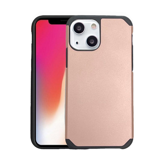 Classic slim armour case for iPhone 14/13 Rose Gold.