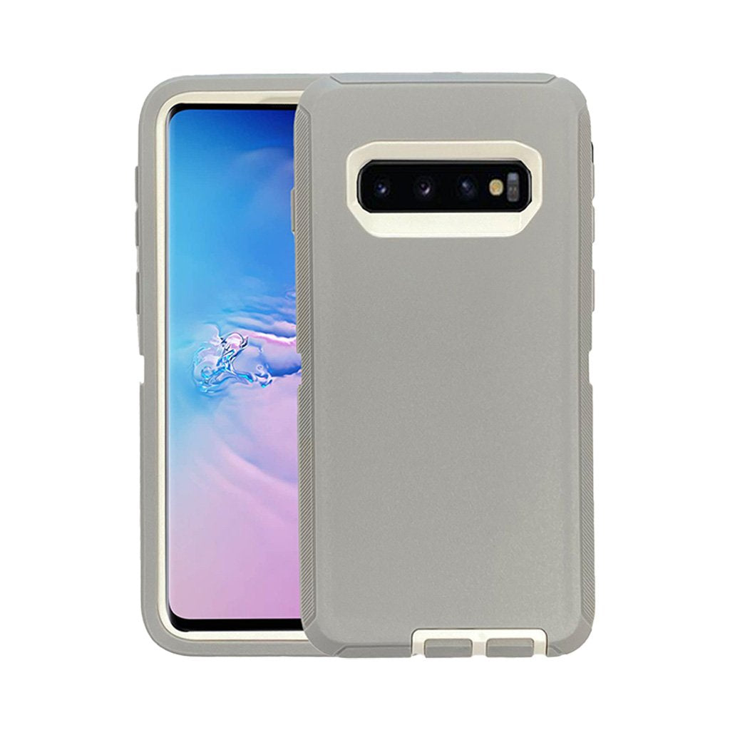 Samsung S10 Plus light grey defender AM