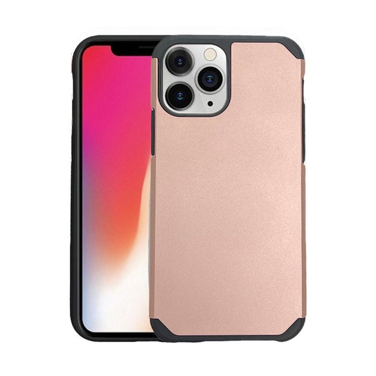 Classic slim armour case for iPhone 11 rose gold.