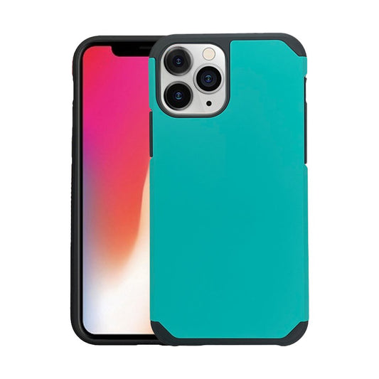 Classic slim armour case for iPhone 12/12 Pro teal.
