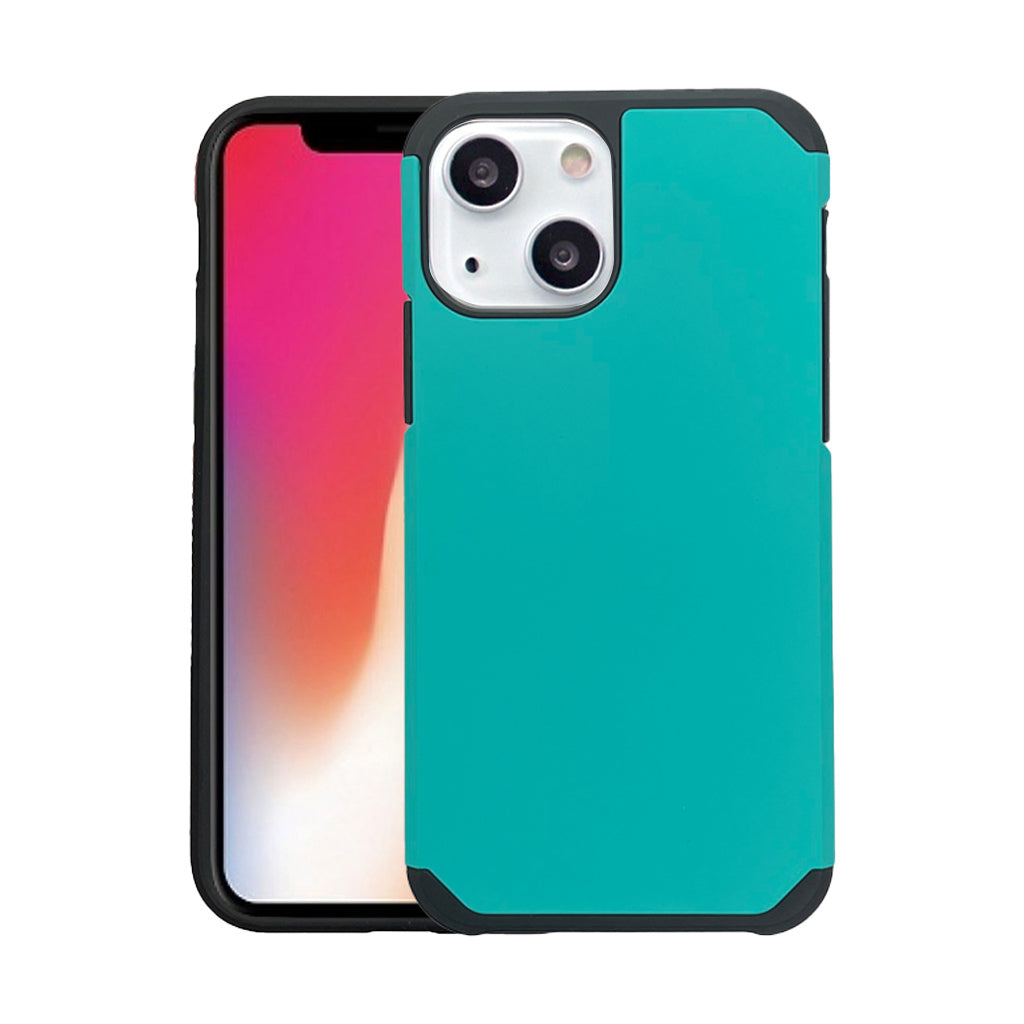 Classic Slim Armour Case for iPhone 15 Plus Teal.