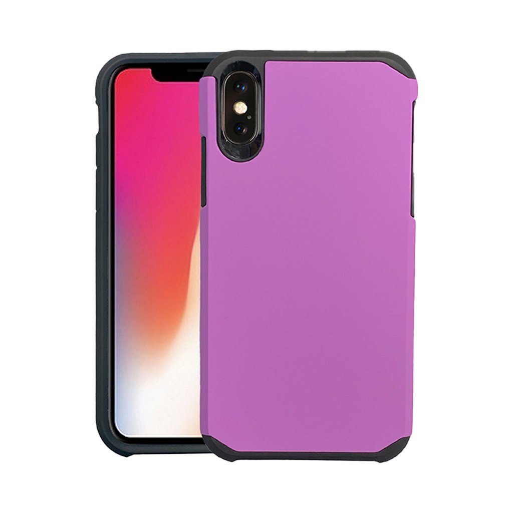 purple iPhone X/XS slim armour