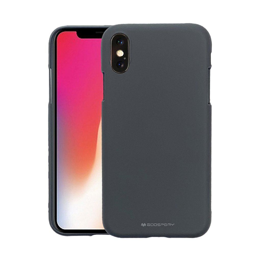 iPhone XR  apple Goosepery soft feeling in black