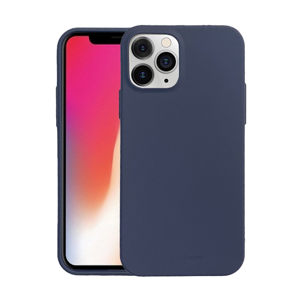 Goosepery soft feeling for iPhone 13 Pro Max Navy Blue.