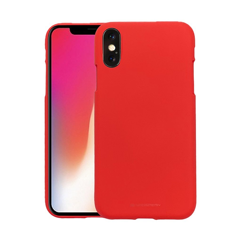 iPhone X/XS  apple Goosepery soft feeling in red