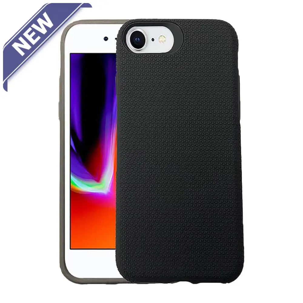 Triangle Dotted Hard Shell Case For Iphone 7Plus /8Plus Black.