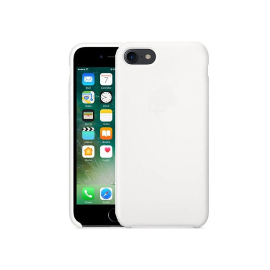 Silicone case for iPhone 7/8/SE 2020 White